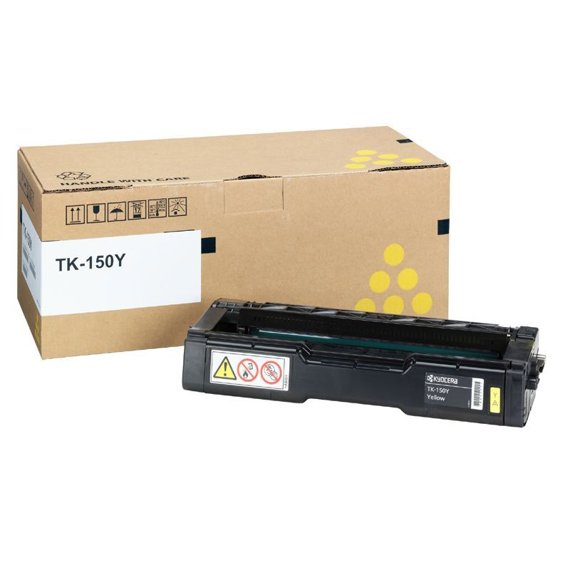 Kyocera  TK-150Y / 1T05JKANL0 Toner Gelb für ca. 6.000 Seiten | 00632983015582