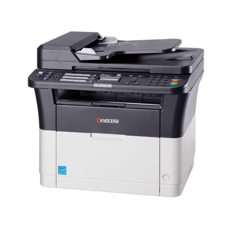 Kyocera FS-1325MFP S/W-Laserdrucker Scanner Kopierer Fax LAN 3 Jahre ...