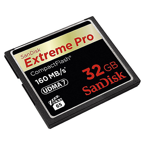 SanDisk Extreme Pro CompactFlash 32 GB Speicherkarte (160 MB/s)
