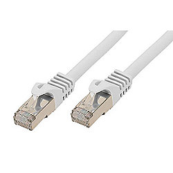 Good Connections Patch Netzwerkkabel Cat. 7 S/FTP wei&szlig; 0,5m