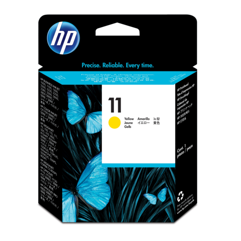 HP  C4813A Original Druckkopf 11 Gelb | 00088698857243