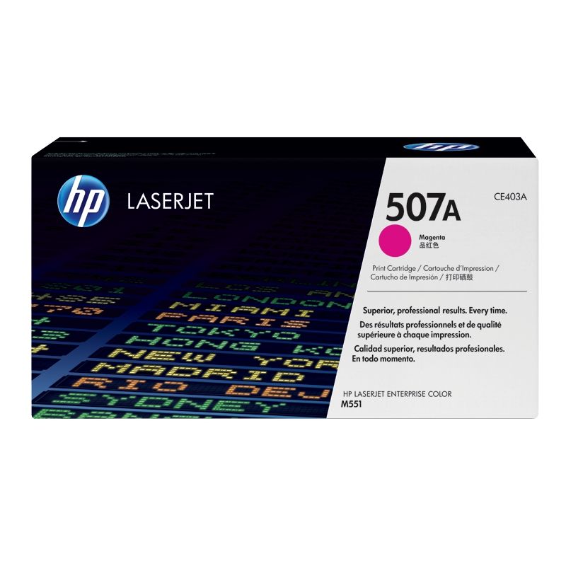 Hp Ce403a 507a Original Toner Magenta Fur Ca 6 000 Seiten Cyberport