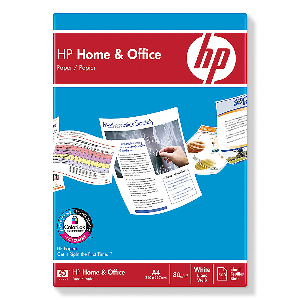 HP CHP150 Home &amp; Office Universalpapier, 500 Blatt, DIN A4, 80 g/qm
