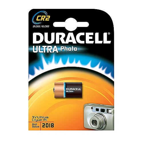 3 x Duracell Ultra Lithium CR2 Batterie Photo CR17355 3V im 1er Blister