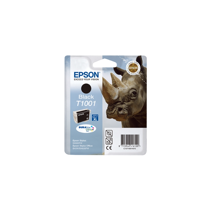 Epson  C13T10014010 Druckerpatrone T1001 schwarz mit hoher Kapazität | 08715946416120
