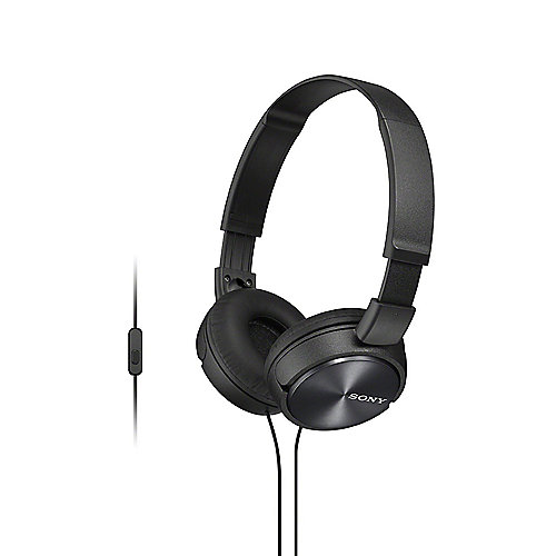SONY MDR-ZX310APB Kopfhörer mit Kopfbügel und Headsetfunktion schwarz