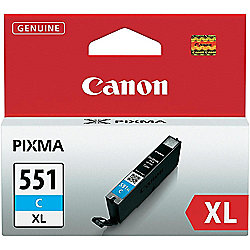 Canon 6444B004 Druckerpatrone cyan CLI-551XL C hohe Ergiebigkeit