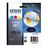 Epson C13T26704010 Druckerpatrone 267 Cyan, Magenta, Gelb 200 S. Globus-Tinte