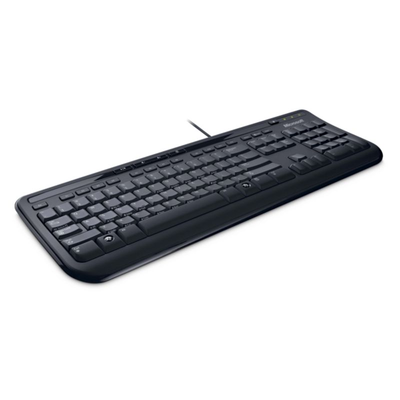 Microsoft Wired Keyboard 600 Schwarz