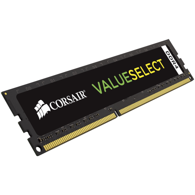 Corsair 4GB (1x4GB)  Value Select DDR4-2133 RAM CL15 (15-15-15-36) Schwarz | 00843591052962