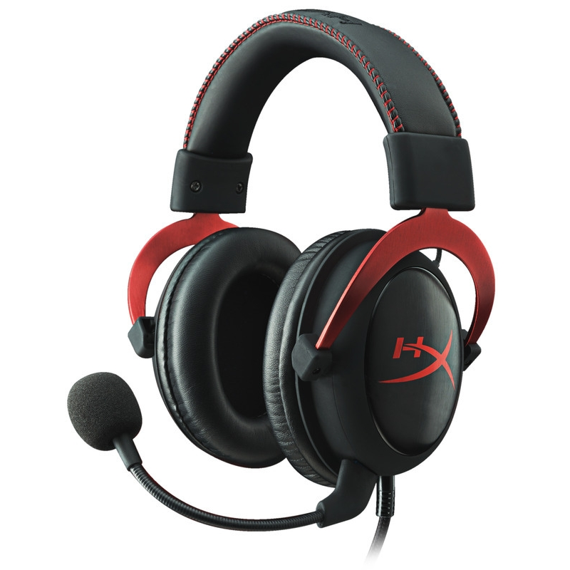 HyperX  Cloud II Gaming Headset Red PC/Mac/PS4/XBOX One | 00740617235692