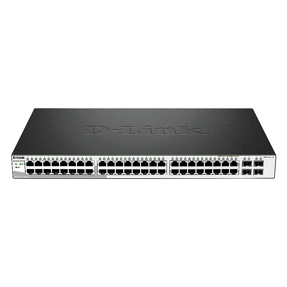 D-Link DGS-1210-52 Smart Managed Switch (48x Gbit, 4x SFP)