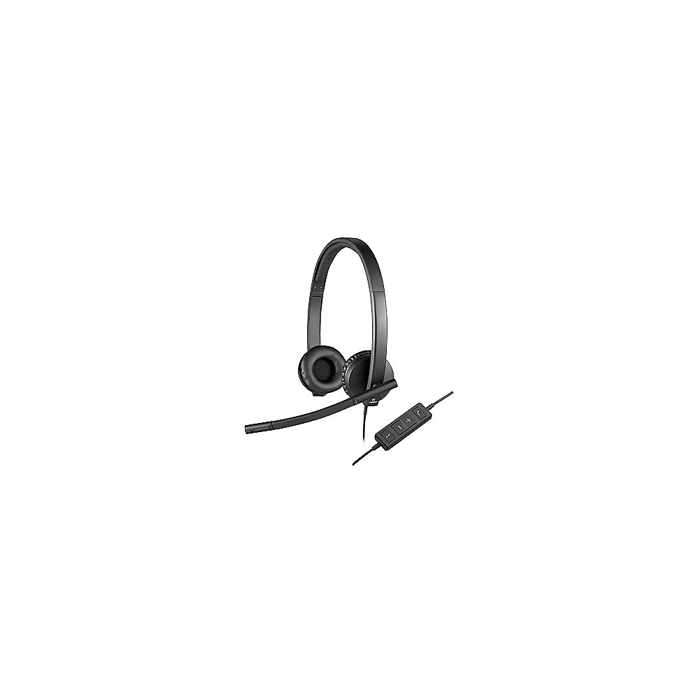 Logitech Headset H570e Stereo USB Bulk