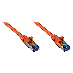 Good Connections Patchkabel Cat. 6a S/FTP, PiMF halogenfrei 500MHz orange 5m