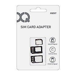 xqisit SIM-Adapter Mix-Kit 3 St&uuml;ck