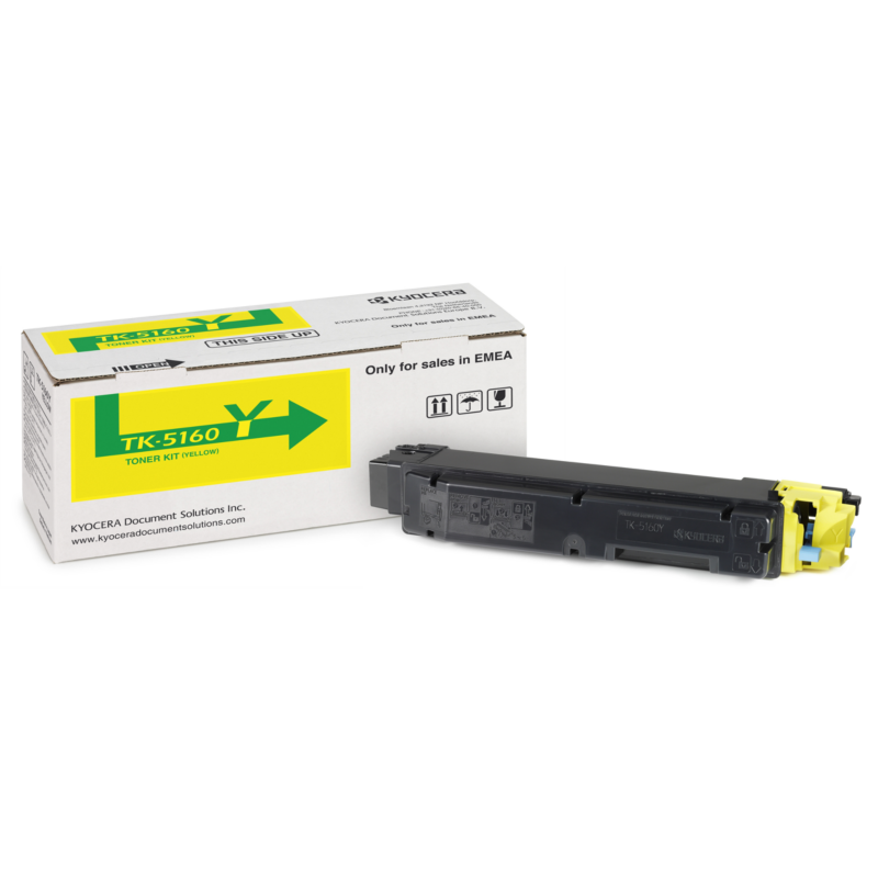 Kyocera  TK-5160Y / 1T02NTANL0 Toner Gelb für ca. 12.000 Seiten | 00632983034729