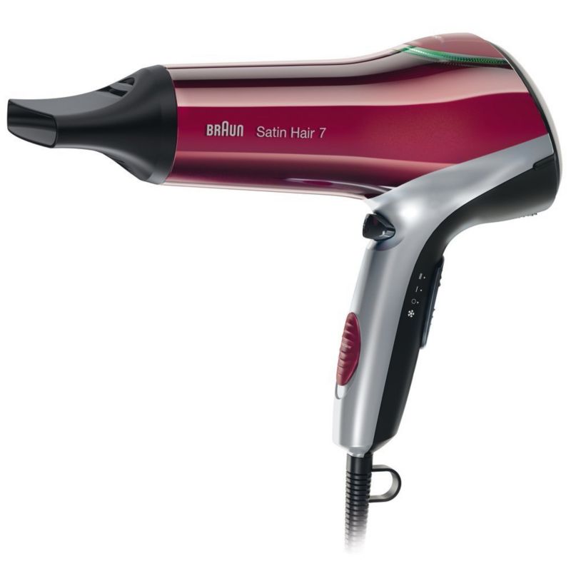 Braun Satin Hair 7 Hd 770 Colour Saver Haartrockner Mit Diffusor Rot Cyberport