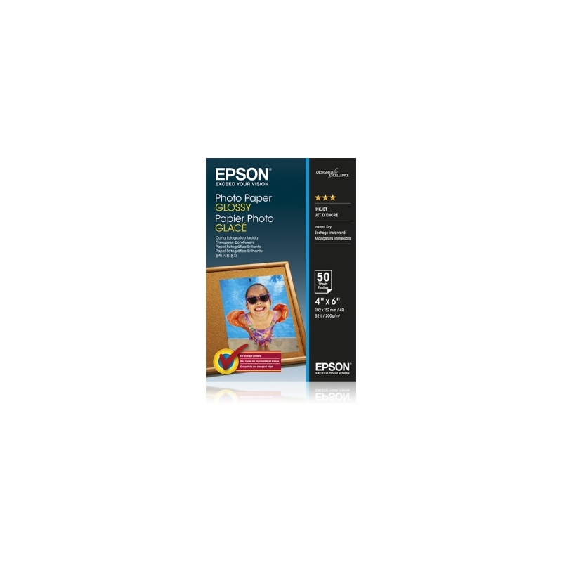 Epson  C13S042547 Fotopapier glänzend 10×15 cm 50 Blatt 200g | 08715946529493