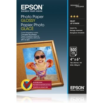 Epson C13s Fotopapier Glanzend 10x15 Cm 500 Blatt 0g Cyberport
