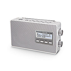 Panasonic RF-D10 Digital-Radio DAB+ wei&szlig;