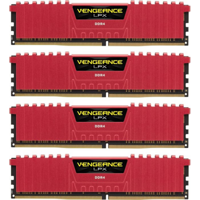 64GB (4x16GB) Corsair Vengeance LPX Rot DDR4-2133 RAM CL13 (13-15-15-28) RAM