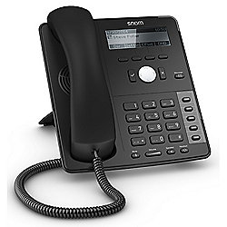 Snom D715 Voice-over-IP Internet Telefon schwarz