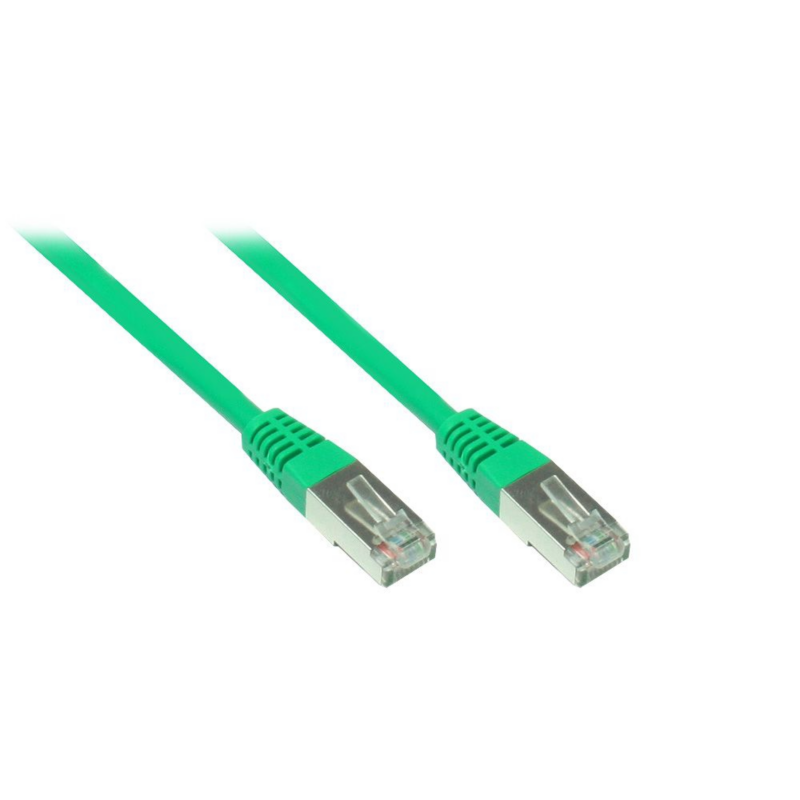 Good Connections  Patch Netzwerkkabel RJ45 SF/UTP CAT5e 2m grün 855G-020 | 04014619010745