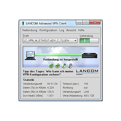 LANCOM Advanced VPN Client Lizenz 10 Benutzer