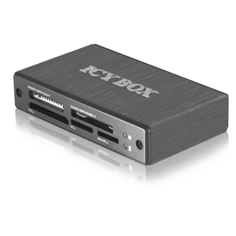 Raid Sonic RaidSonic IB-869A externer USB 3.0 Multi Kartenleser | 04250078162445