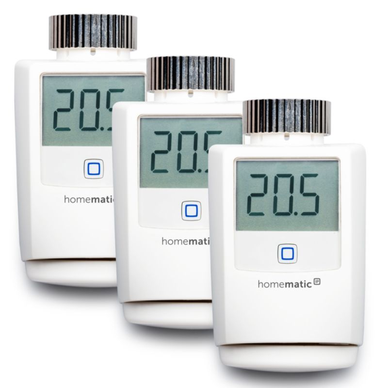 Homematic IP 3er Set Heizkörperthermostat HMIPeTRV ++ Cyberport