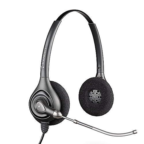 Plantronics HW261H Binaurales Kopfbügel Headset für Hörgerätenutzer Voice Tube