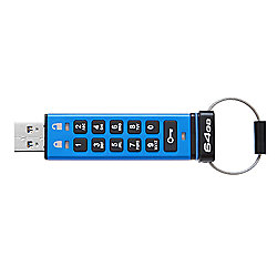 Kingston 64GB DataTraveler 2000 Data Secure Stick USB3.0 IP57