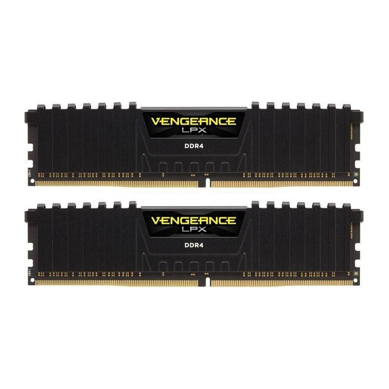 Corsair 16GB (2x8GB)  Vengeance LPX Black DDR4-3000 RAM CL15 (15-17-17-35) | 00843591070010