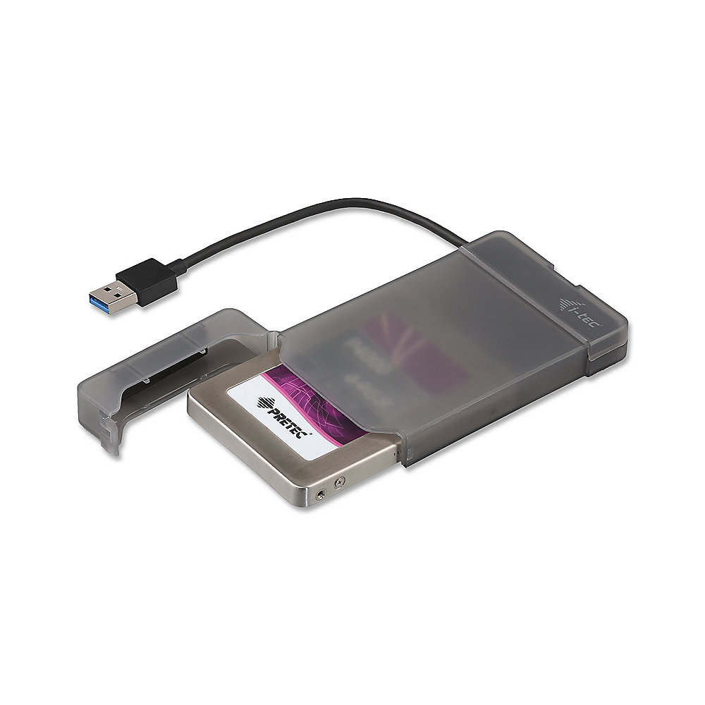 i-tec Mysafe Externes USB3.0 Festplattengehäuse für 2,5" SATA-HDD/SSD