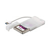 i-tec Mysafe Externes USB3.0 Festplattengehäuse weiss für 2,5" SATA-HDD/SSD