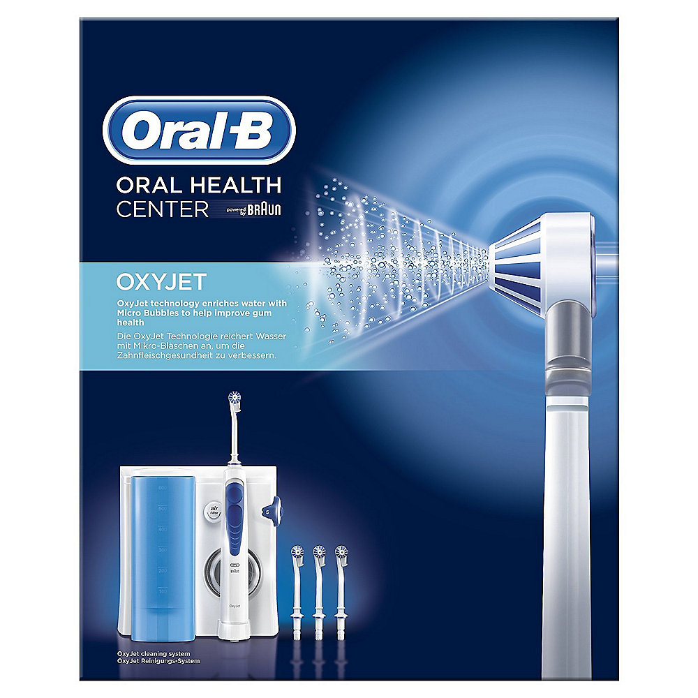 Braun Oral-B Professional Care OxyJet Reinigungssystem mit Munddusche
