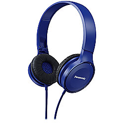 Panasonic RP-HF100M On-Ear Kopfh&ouml;rer blau