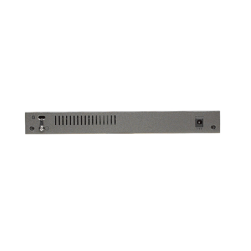 Netgear GS108PE ProSafe Plus 8-Port Gigabit Ethernet Switch / 4-PoE Ports/IGMP
