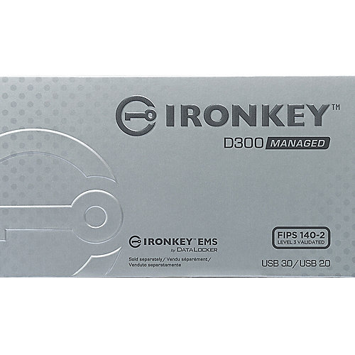 Kingston 32GB IronKey D300 USB3.0 Managed Stick