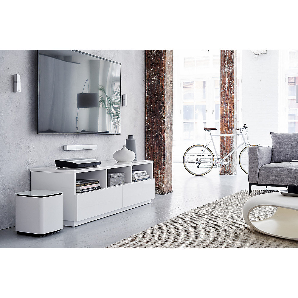 BOSE Lifestyle 650 Home Entertainment System 5.1 weiß