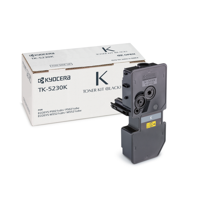 Kyocera  TK-5230K / 1T02R90NL0 Toner Schwarz für ca. 2.600 Seiten | 00632983037140