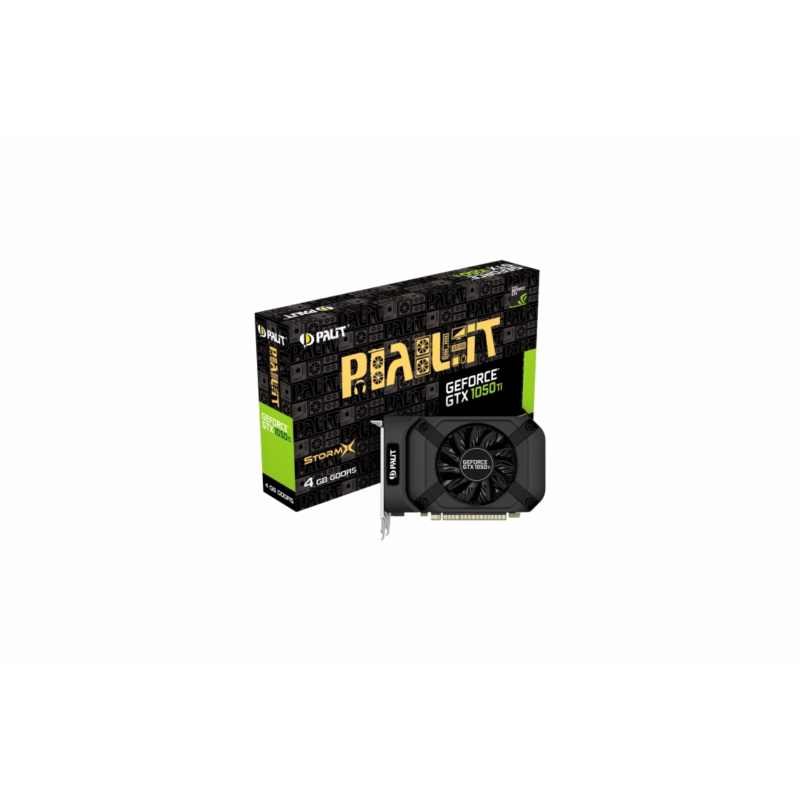 Palit  GeForce GTX 1050Ti StormX 4GB GDDR5 Grafikkarte DVI/HDMI/DP | 04710636269370