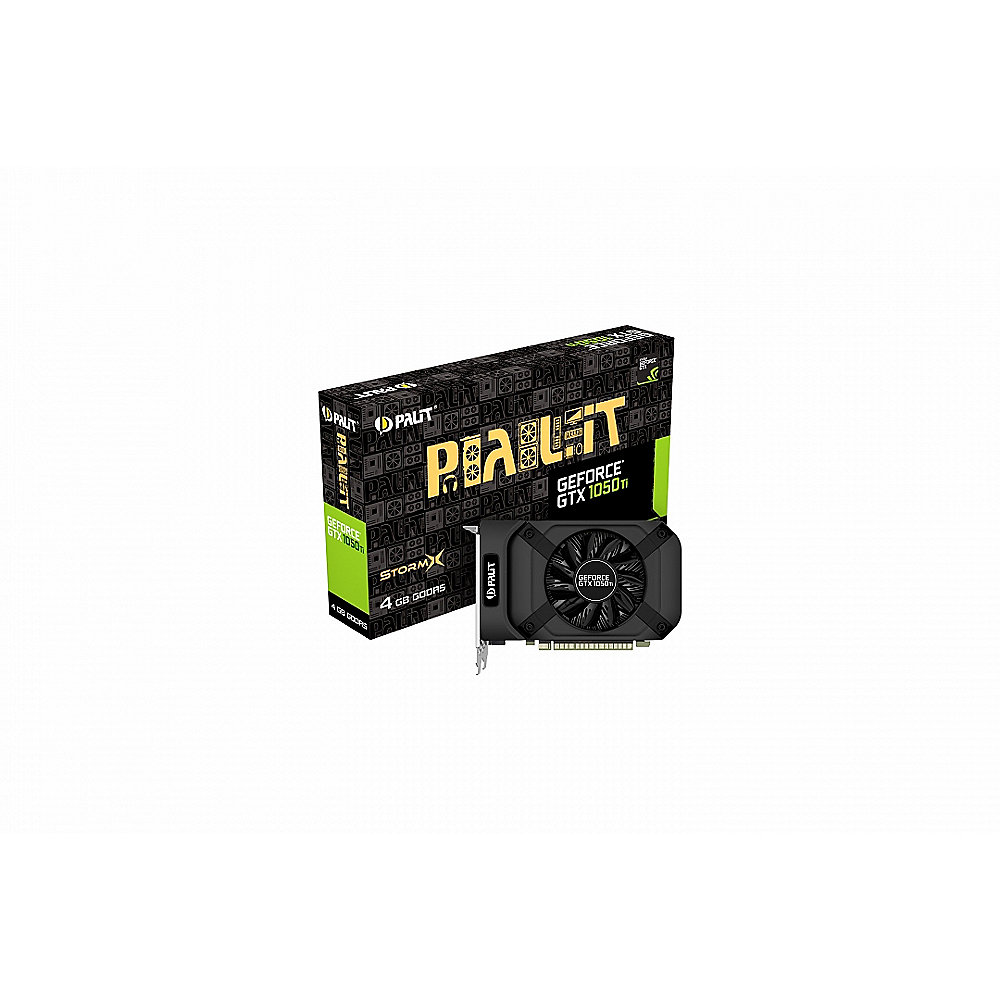 Palit GeForce GTX 1060Ti StormX 4GB GDDR5 Grafikkarte DVI/HDMI/DP