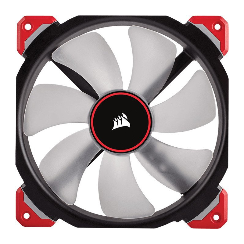 Corsair  ML Series ML140 PRO LED Rot Magnetschwebetechnik Lüfter 140x140x25mm | 00843591072175