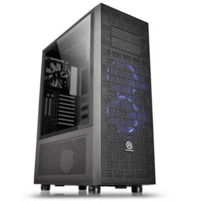 Core X71 TG Big-Tower ATX Gehäuse schwarz, mit Sichtfenster