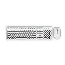 Dell Wireless Tastatur und Maus KM636 deutsch wei&szlig; (580-ADGL)