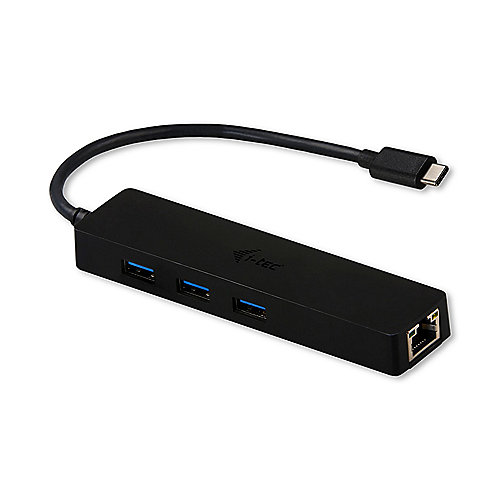 USB4 und Thunderbolt 4 Port kompatibel USB C LAN Adapter Hub mit 3X USB 3.0 Thunderbolt 3 Cable Matters 3-Port USB C Hub mit Gigabit Ethernet mit 10/100/1000 Mbps Netzwerk