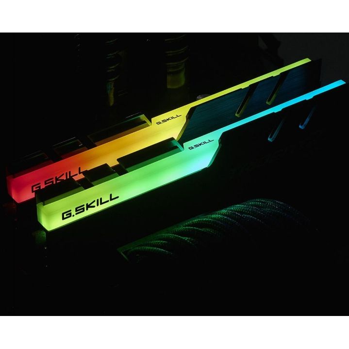 16gb 2x8gb G Skill Trident Z Rgb Ddr4 30 Cl16 16 18 18 38 Dimm Ram Kit Cyberport