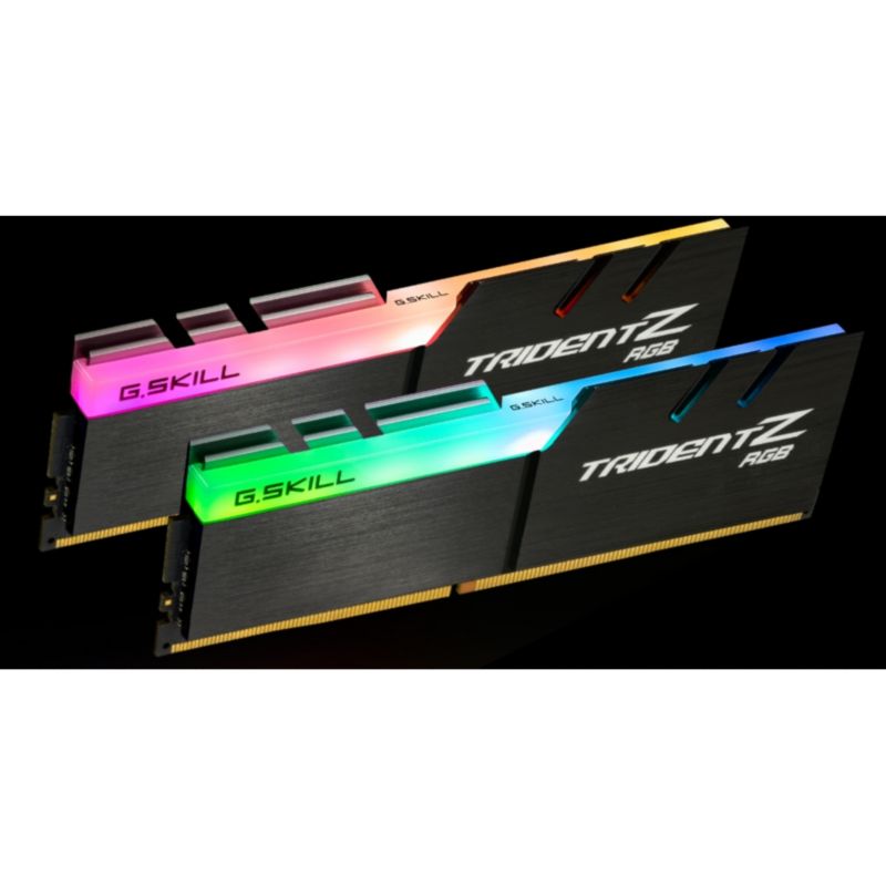 16gb 2x8gb G Skill Trident Z Rgb Ddr4 30 Cl16 16 18 18 38 Dimm Ram Kit Cyberport
