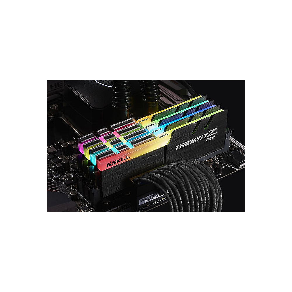32GB (4x8GB) G.Skill Trident Z RGB DDR4-2400 CL15 (15-15-15-35) DIMM RAM Kit
